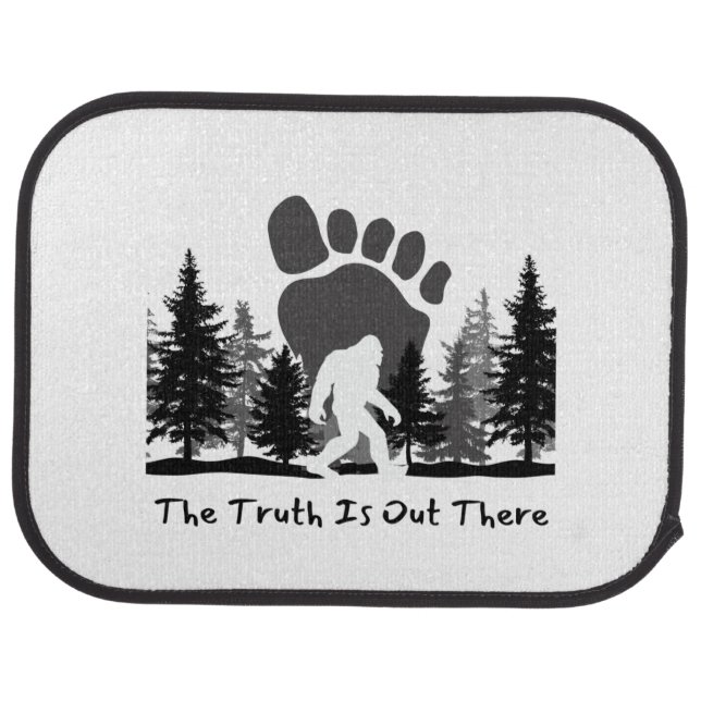 Bigfoot The Truth is Out There Car Floor Mat (Rear)