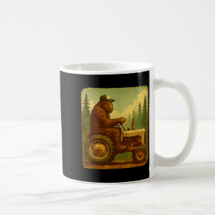 Bigfoot Tractor Farmer Design For Men Farming Farm Coffee Mug