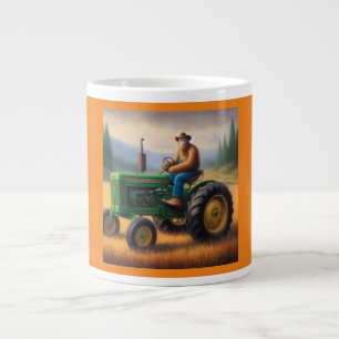 Bigfoot Tractor Giant Coffee Mug