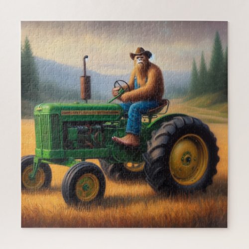 Bigfoot Tractor Jigsaw Puzzle