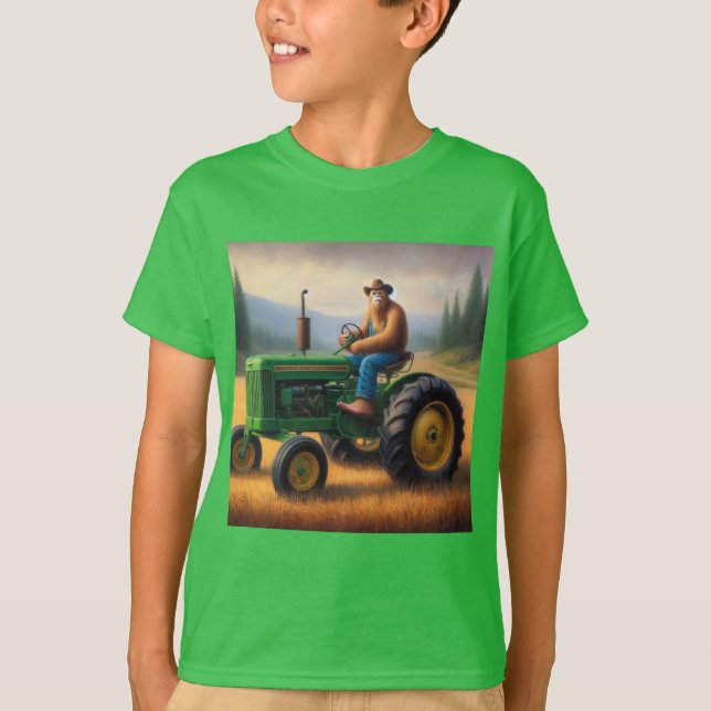 Bigfoot Tractor T-Shirt (Front)