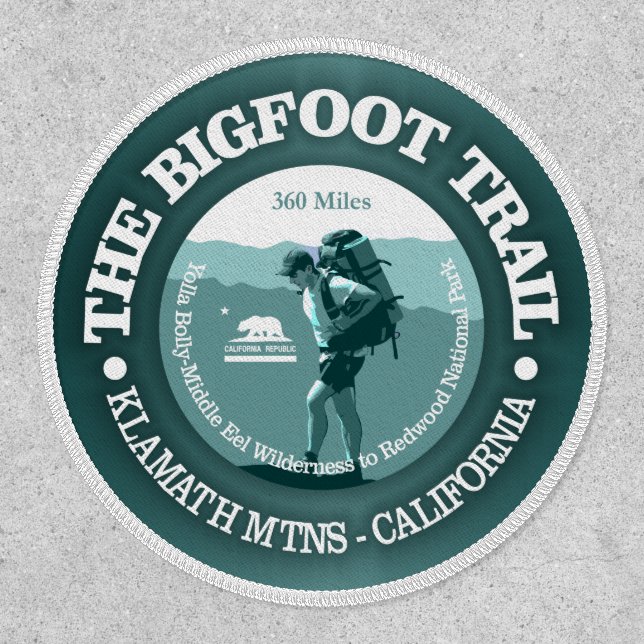 Bigfoot Trail (T)  Patch (Front)