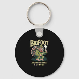Bigfoot Turkey Bong Avoiding Drama Staying Lit Tha Keychain