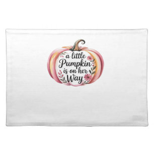 Bigfoot Turkey Pumpkin Thanksgiving Day Classic T- Cloth Placemat