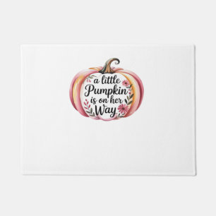 Bigfoot Turkey Pumpkin Thanksgiving Day Classic T- Doormat