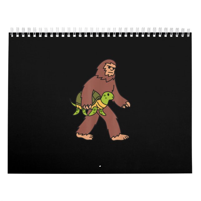 Bigfoot Turtle Pet Calendar (Cover)