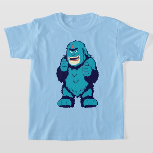 Bigfoot two thumbs up T_Shirt