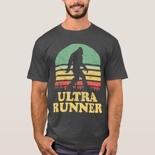Bigfoot Ultra Runner Vintage Trail Marathon T T_Shirt