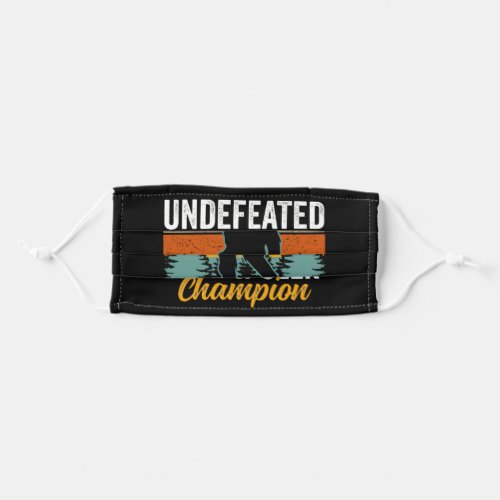 Bigfoot Undefeated Hide  Seek Champion Adult Cloth Face Mask