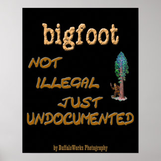 Bigfoot Undocumented Poster