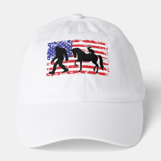 Bigfoot, Unicorn and Jackalope in the American Fla Hat
