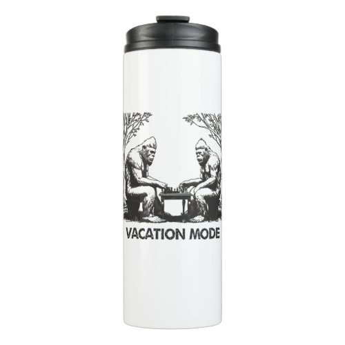 Bigfoot Vacation Mode Chess Thermal Tumbler