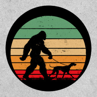 Bigfoot Walking German Shorthaired Pointer Dog Vin Patch
