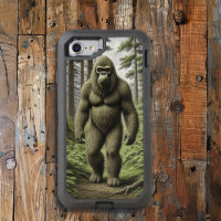 Bigfoot Walking through the Woods