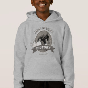 Bigfoot Yeti. Sasquatch. Retro, Vintage. Hoodie