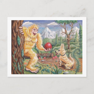 Bigfoot's Friend Postcard