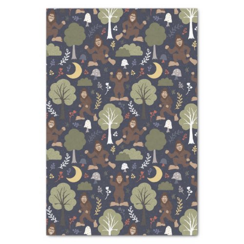 Bigfoots Midnight Forest Adventure Tissue Paper