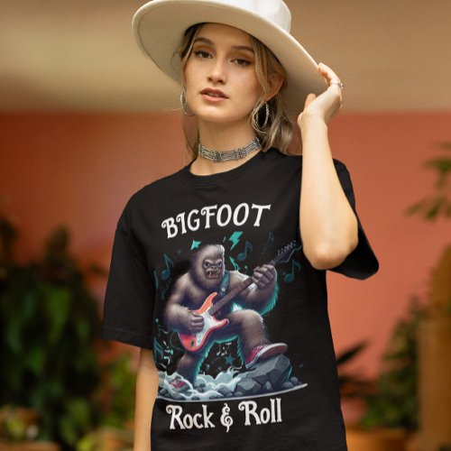 Bigfoots Midnight Rock Concert T_Shirt