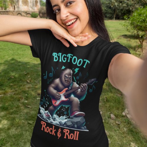 Bigfoots Rock Concert T_Shirt