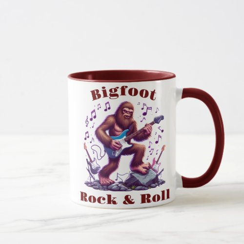 Bigfoots Rock  Roll  Mug
