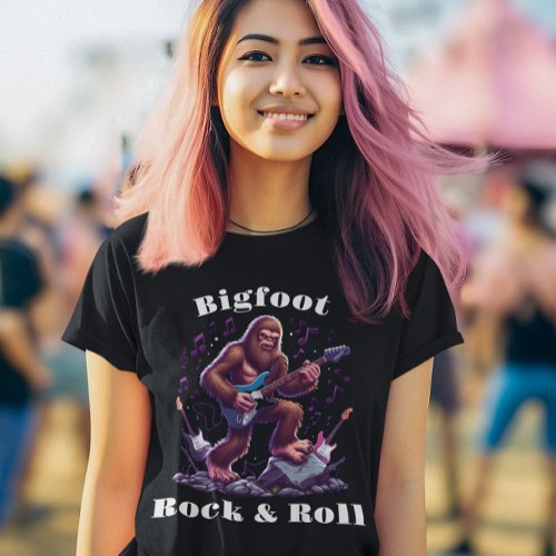Bigfoots Rock  Roll  T_Shirt