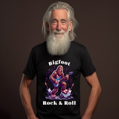 Bigfoots Rock  Roll  T_Shirt