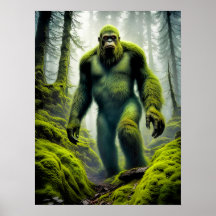 Bigfoots, The Green Machine - 18 x 24 Poster