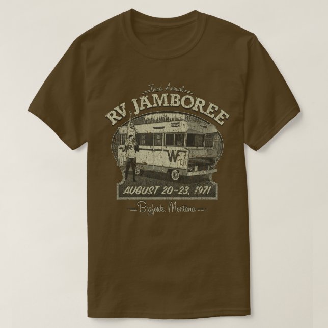 Bigfork RV Jamboree T-Shirt (Design Front)