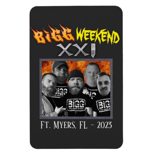 BiGG Weekend XXI Magnet (Vertical)
