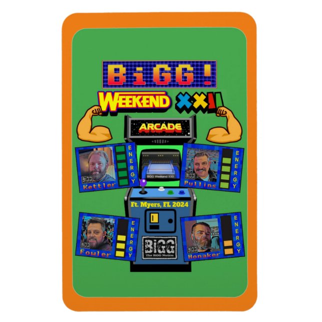 BiGG Weekend XXII Large Magnet  (Vertical)