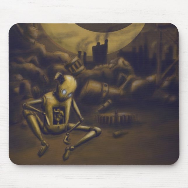 Bigger! Better! Industrialize! Mouse Pad (Front)