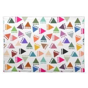Bigger Boho Triangles Cloth Placemat