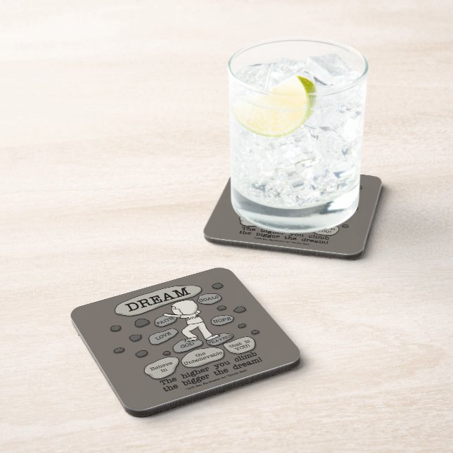 Bigger Dream Drink Coaster (Right Side)