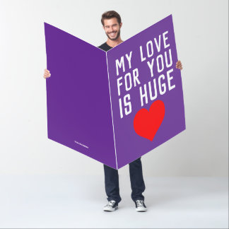 BIGGEST BIG LOVE YOU GREETING Card