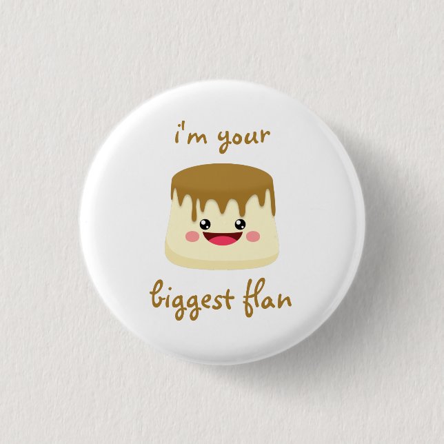 biggest flan button (Front)
