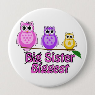 Biggest Sister Pin