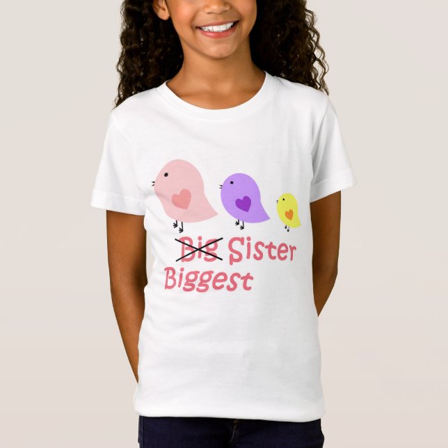 Biggest Sister T-Shirt (Front)