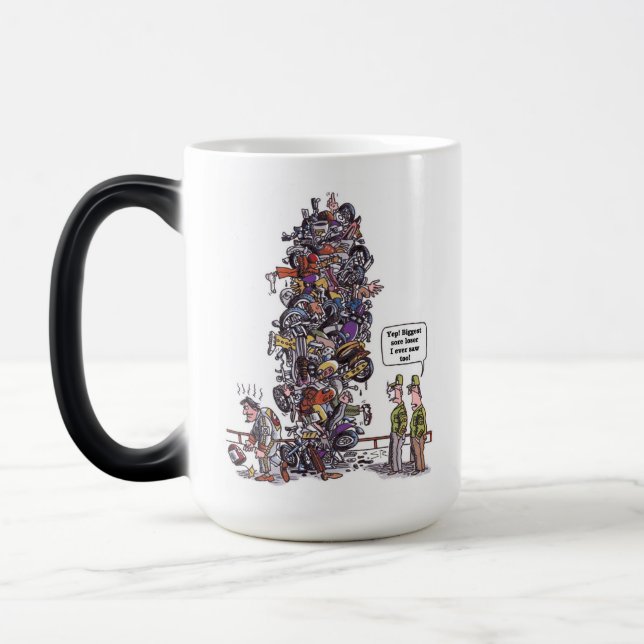 Biggest Sore Loser morphing coffee mug (Left)