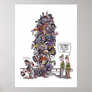 Biggest Sore Loser value matte poster