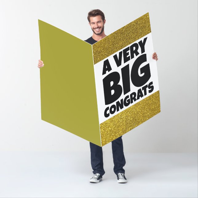 BIGGEST WEDDING CONGRATULATIONS CARD (In Situ)