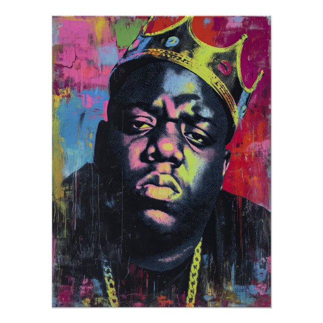  Biggie – The Brooklyn Rap Icon Poster (Front)