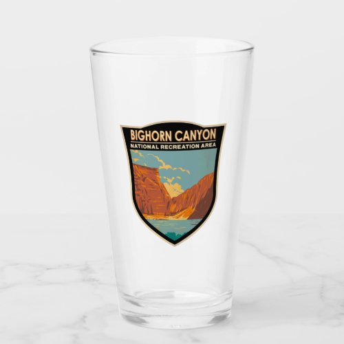 Bighorn Canyon National Recreation Area Vintage Glass