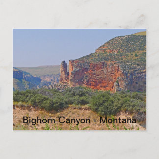 Bighorn Canyon NRA Montana Postcard