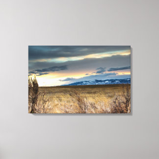 Bighorn Mountain Canvas Print
