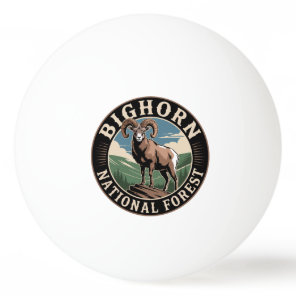 Bighorn National Forest Bighorn Sheep Ping Pong Ball