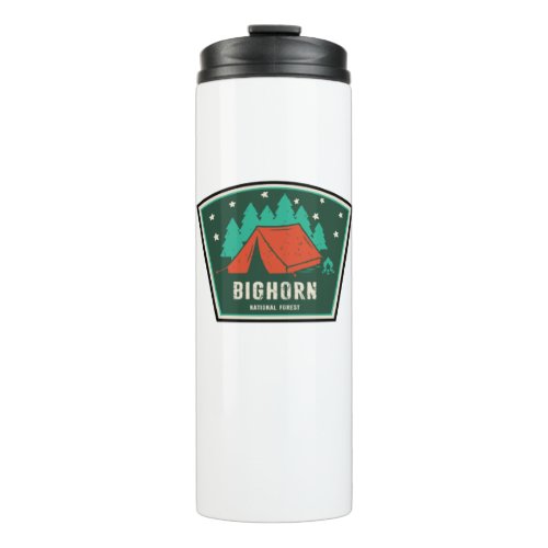 Bighorn National Forest Camping Thermal Tumbler