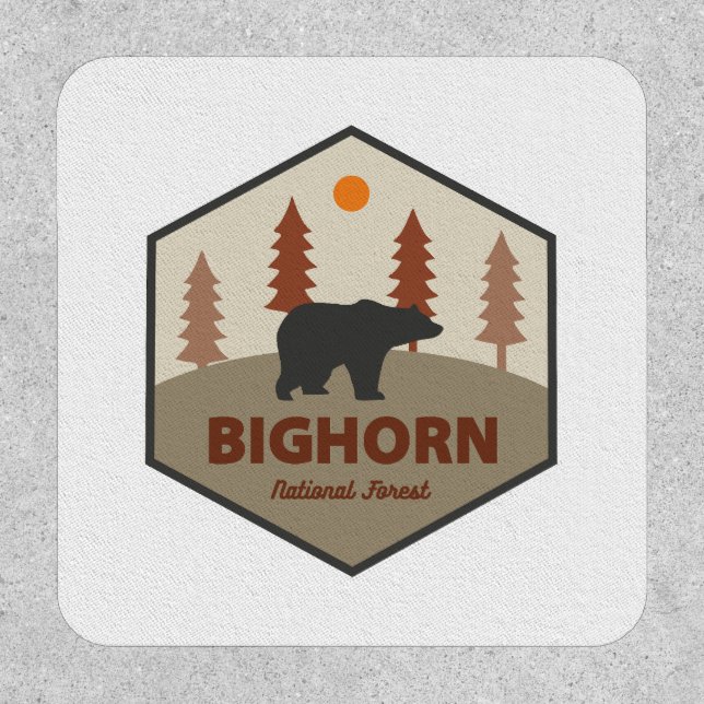 Bighorn National Forest Wyoming Bear Patch (Front)