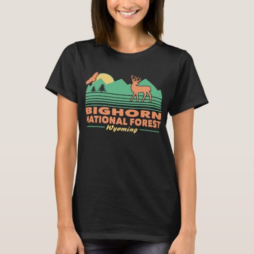 Bighorn National Forest Wyoming T_Shirt