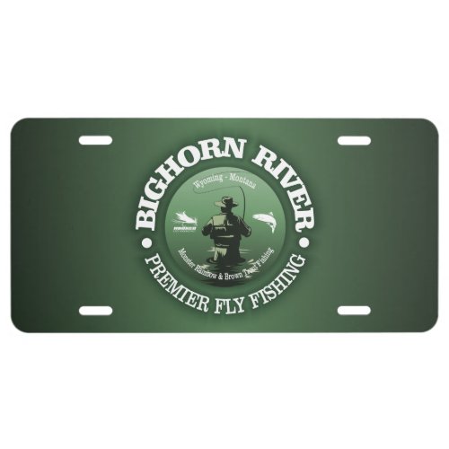 Bighorn River FF License Plate