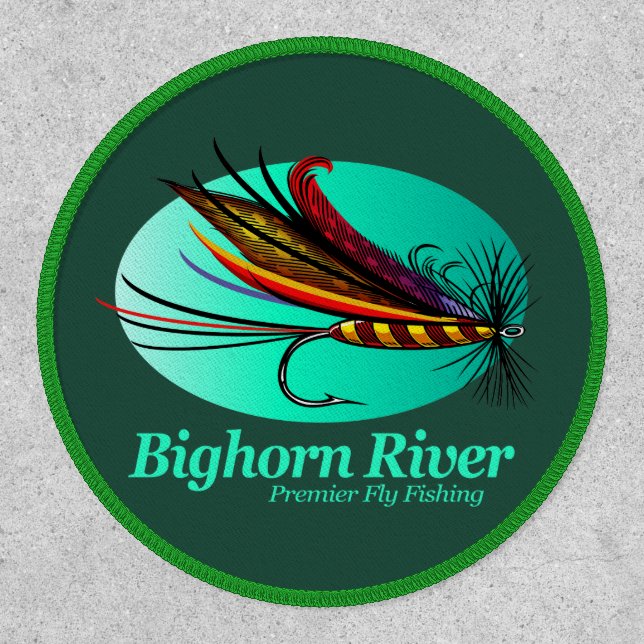 Bighorn River (fly)  Patch (Front)